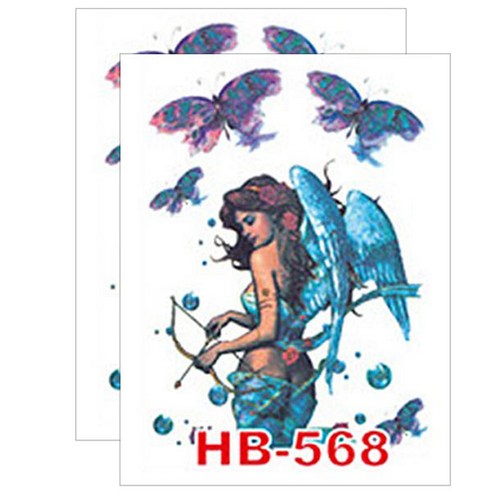 허니걸 타투스티커, HB-568, 2개