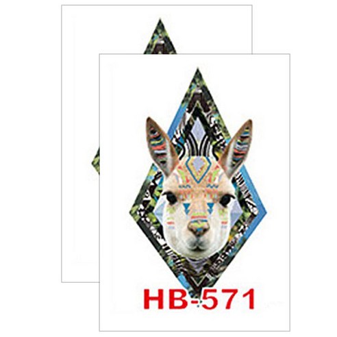 허니걸 타투스티커, HB-571, 2개