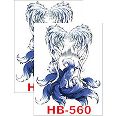 허니걸 타투스티커, HB-560, 2개