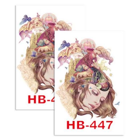 허니걸 타투 타투스티커2개, 2개, HB-447