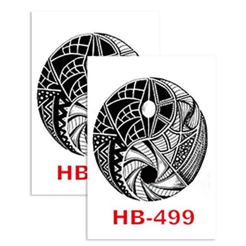 허니걸 타투스티커, HB-499, 2개