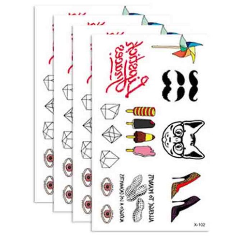 허니걸 타투, X-102, 4개
