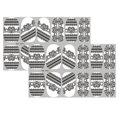 허니걸 네일패치, 2개, XH-491