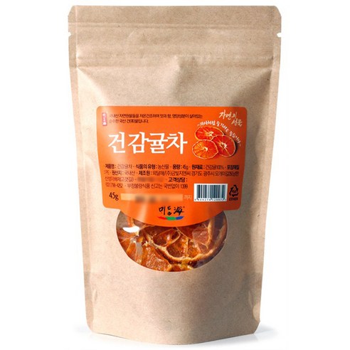 건감귤차, 45g, 1개입, 1개