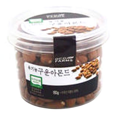 [유가원] 유기농 구운 아몬드, 180g, 1개