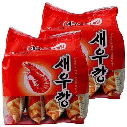 농심 새우깡 미니팩, 30g, 8개