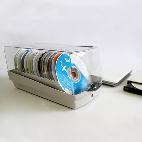 안전한 보관을 도와주는 엑토 CD 컨테이너 50매 CDC-50K
