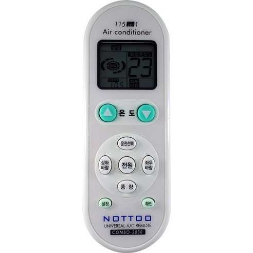 NOTTOO 통합형 리모컨 COMBO-2030, 1개