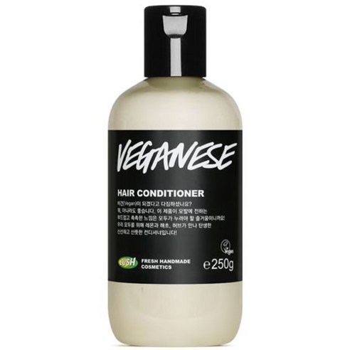 러쉬 베가니스 헤어컨디셔너, 250g, 1개