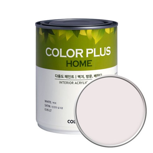 노루페인트 컬러플러스 홈 페인트, 로코코, 1L, 1개