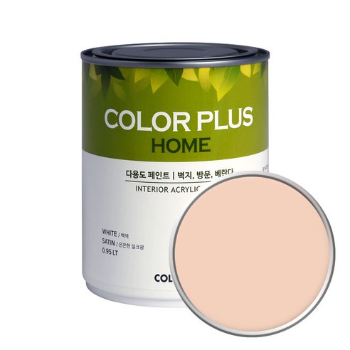 노루페인트 컬러플러스 홈 페인트 1L, 마돈나