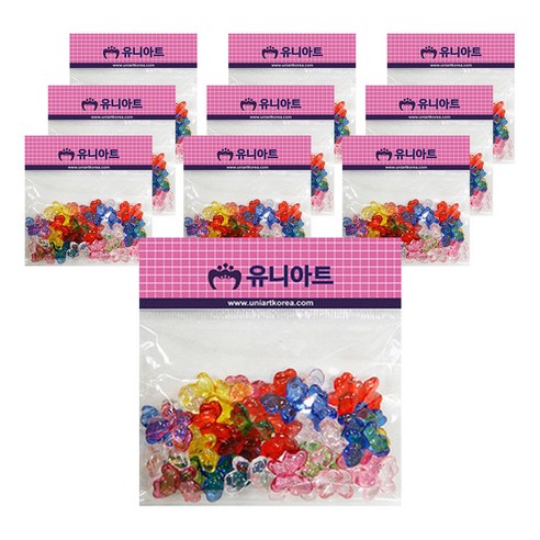 유니아트 2000 모양비즈, 55번, 10개입