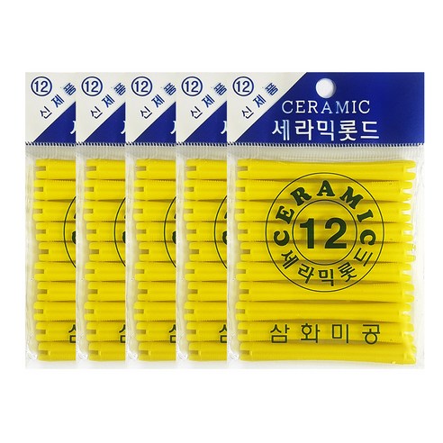 삼화미공 세라믹 파마롯드 12호 10p, 5개입