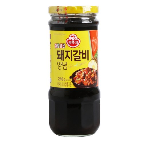 오뚜기 돼지갈비 양념, 240g, 1개