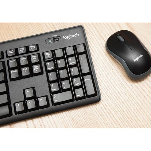  로지텍 키보드 + 마우스 세트, MK270R, 일반형 