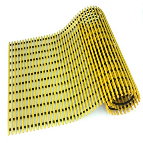 월광매트 고급형 미끄럼방지 매트 120 x 100 cm, 노랑색, 1개