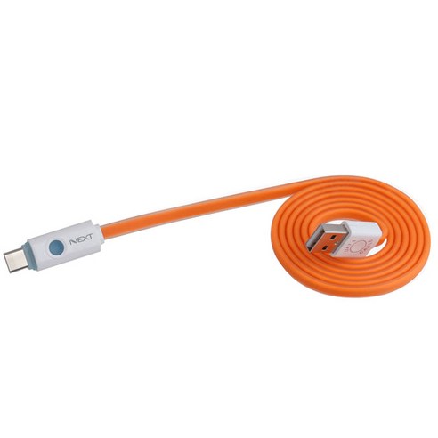 넥스트 스마트폰 LED 고속충전 C Type 케이블 NEXT-1567QTC, 1개