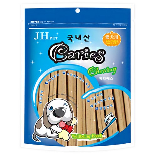 카리에스 애견 치약껌, 분유 치즈맛, 1팩