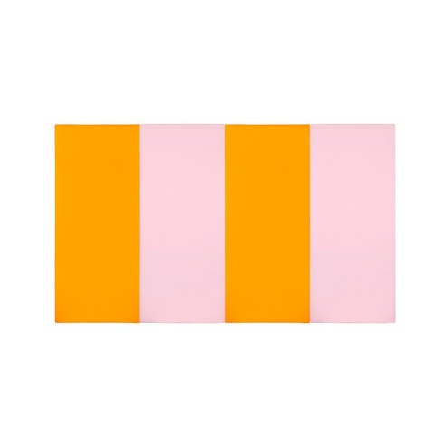 퍼니존 퍼니테라피 오렌지시리즈1 유아폴더매트, 베이비핑크
