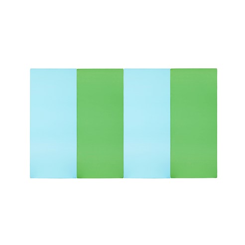 퍼니존 퍼니테라피 스카이블루시리즈1 유아폴더매트, 그린