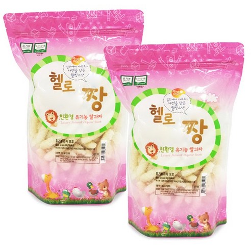 짱죽 헬로 짱 쌀과자, 렌틸콩, 2개