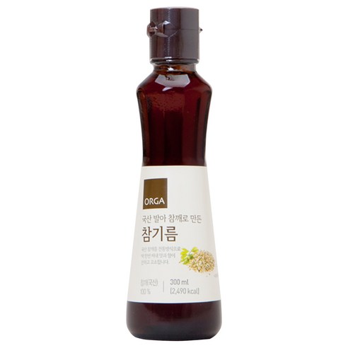 올가홀푸드 발아 참깨로 만든 참기름, 300ml, 1개