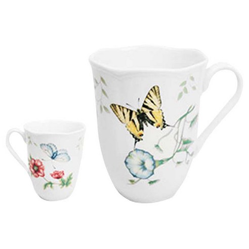 [레녹스] 버터플라이 매도우 머그, Tiger swallowtail, 1개