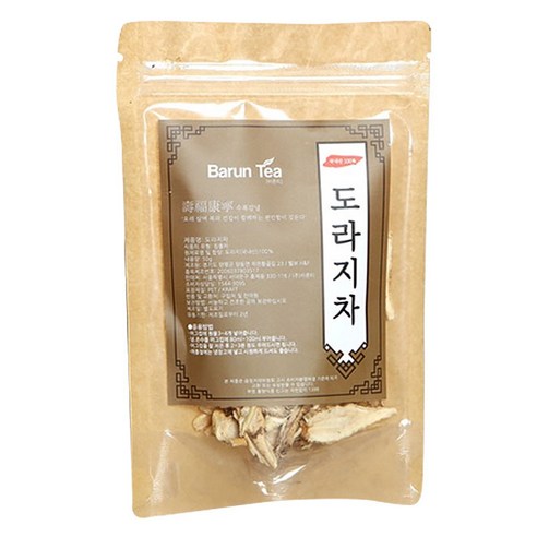 바른티 국내산 도라지차, 50g, 1개입, 1개