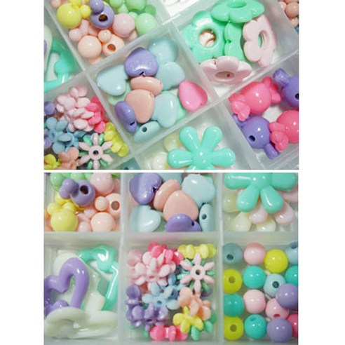 창의성과 자기 표현을 위한 스위트데이 SWEET 구슬꿰기 DIY 세트