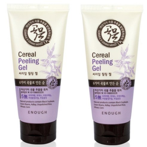 (주)이너프 6가지 곡물로만든 순 필링젤_150ml 1+1 필링젤, 150ml, 2개