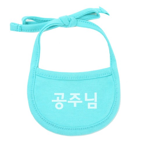 이츠독 강아지 턱받이 S, 민트(공주님), 1개