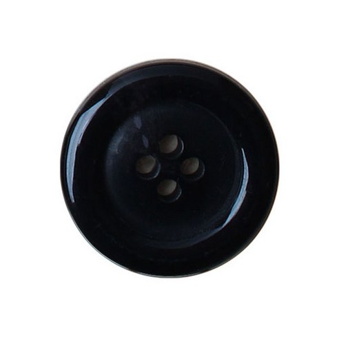 동화상가몰 야크코트 단추 I-2 30mm, 블랙 유광, 10개입