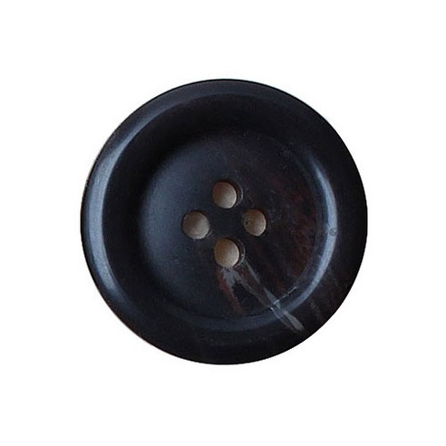 동화상가몰 야크코트 단추 I-2 28mm, 다크브라운무광, 10개입