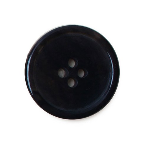 동화상가몰 야크코트 단추 I-1 23mm, 블랙유광, 10개입