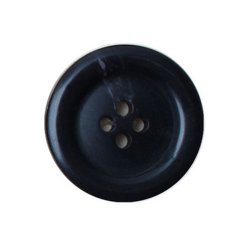 동화상가몰 야크코트 단추 I-2 25mm, 블랙 무광, 10개