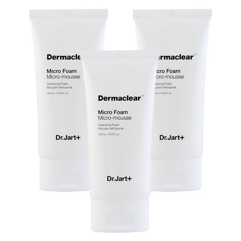 닥터자르트 더마클리어 마이크로 폼 클렌져, 50ml, 3개