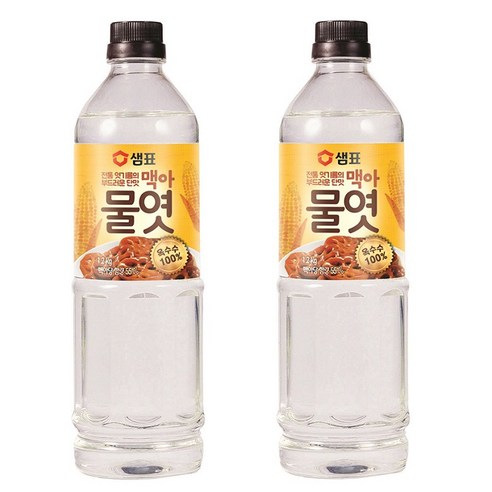 [샘표]맥아물엿, 1.2kg, 2개