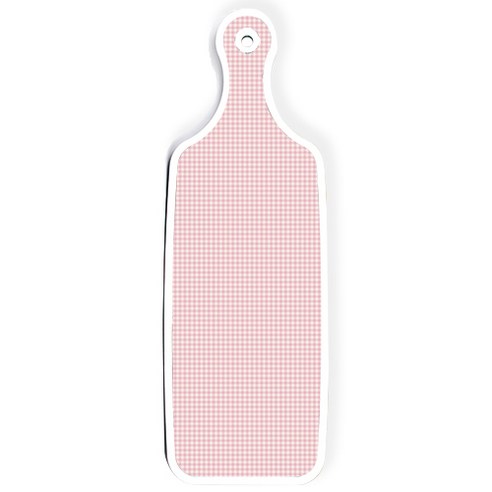 로엠디자인 양면 서빙도마 소나무두목색, 훈색체크, 1개