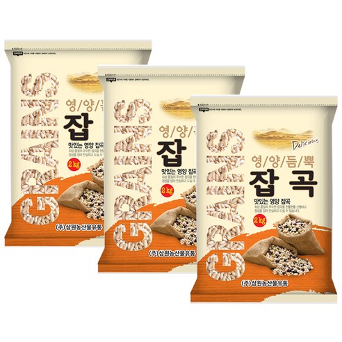 삼원농산 영양듬뿍 잡곡 귀리, 3개