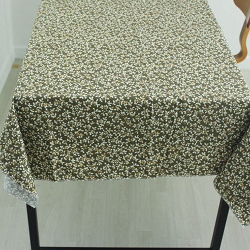 지와이에이펫 엔젤 방수 테이블 커버, 카키, 100 x 180 cm