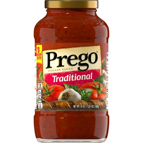 프레고 이탈리안 소스 트래디셔널, 680g, 1개