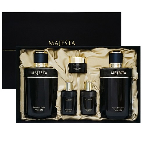 보닌 마제스타 스페셜 남성기초 세트, 리커버리 플루이드 150ml + 20ml  + 액티브 에멀젼 120ml + 20ml  + 프로텍티브 크림7ml, 1세트