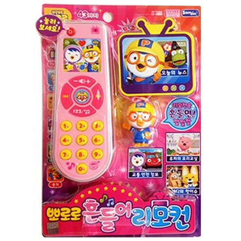 GT 뽀로로 흔들어리모컨 랜덤발송, 본상품선택, 1개