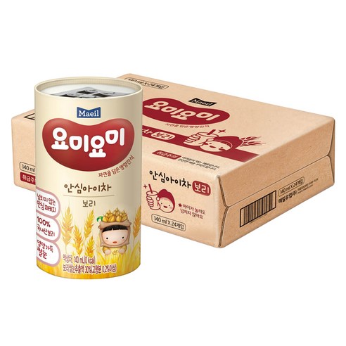요미요미 안심아이차 140 ml, 140ml, 1개, 24개