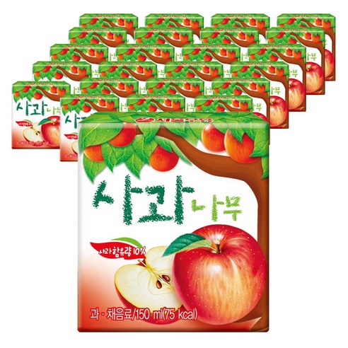 서울우유 사과나무150ml, 150ml, 24개