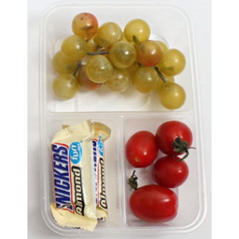 피크닉 필수템, 3칸 분리 내열 일회용 도시락으로 간편하게!