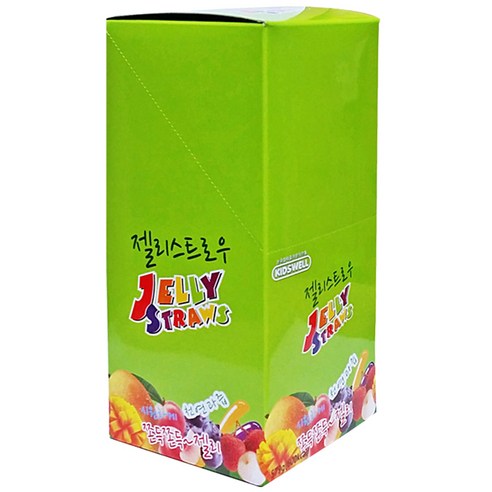 젤리젤리 젤리 스트로우, 19.3g, 30개입