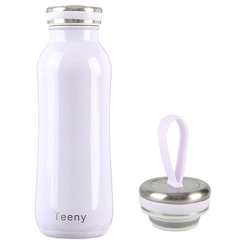 웹셀 티니텀블러 + 루프뚜껑 세트, 퍼플, 450ml