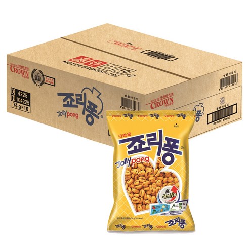 크라운 죠리퐁, 74g, 16개입