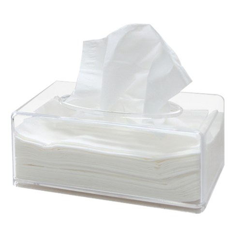 [오케이나우ㅣ인기상품] 투명한 아름다움으로 실내 공간을 격상시키는 히키스 Urban 아크릴 티슈 케이스 [OKNOWㅣ추천상품]